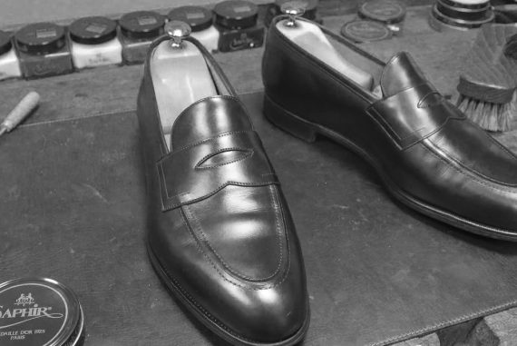 old shoe polish