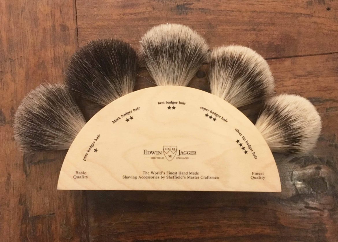 Badger hair shaving brushes are the best Being Distinctly Different
